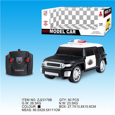 1:20丰田FJ四通遥控警车 - OBL833107