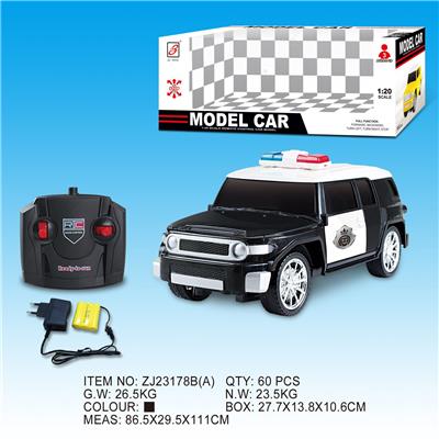 1:20丰田FJ四通遥控警车 - OBL833108
