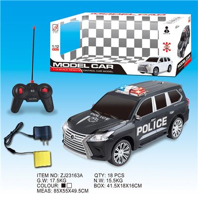 1:12 LX570四通遥控警车 - OBL833133