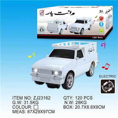 1:18白色电动皮卡 - OBL833135