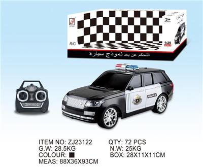 1:20路虎四通遥控警车 - OBL833164