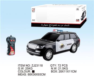 1:20路虎二通遥控警车 - OBL833168