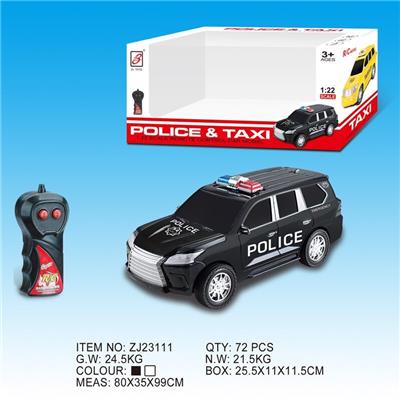 1:22 LX570二通遥控警车 - OBL833173