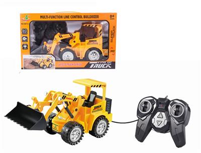 LINE-CONTROLLED FLASH ENGINEERING VEHICLE (DOZER, 5 PASS WITH 7 COLORED LIGHTS) - OBL833240