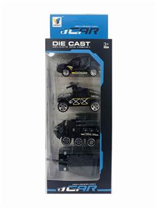 Five taxiing police alloy cars - OBL833714