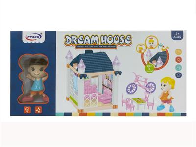 Scene music villa (with lighting) - OBL834190