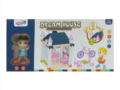 Scene music villa (without lighting) - OBL834267