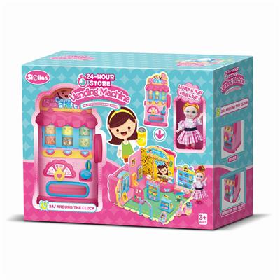 There is a functional coin-operated machine. - OBL834661