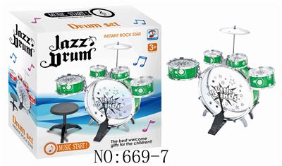 ELECTROPLATED JAZZ DRUM - OBL834742