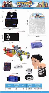 警察衣服+水弹EVI弹枪 - OBL835153