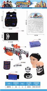 警察衣服+水弹EVI弹枪 - OBL835158