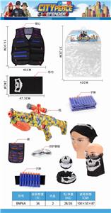 警察衣服+水弹EVI弹枪 - OBL835160