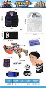 警察衣服+水弹EVI弹枪 - OBL835162