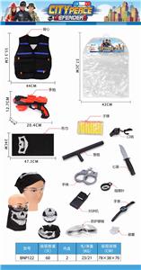 警察衣服+EVI弹枪11件 - OBL835171