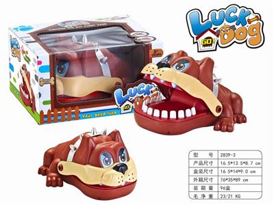 DOG BITES HAND TABLETOP TOY - OBL835237
