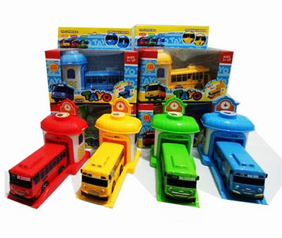 泰友回力小公交车(大车)单只装带弹射器 - OBL835408