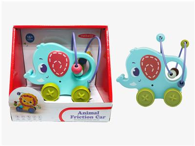 ROUND THE PEARL ELEPHANT INERTIAL CAR - OBL835422