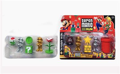 3 INCH GOLD AND SILVER MARIO 2 PACK ACCESSORIES. - OBL835472