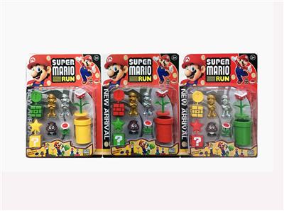 3 INCH GOLD AND SILVER MARIO 2 PACK ACCESSORIES. - OBL835473