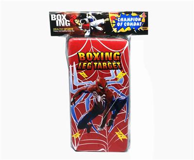 RED SPIDER MAN EXPLODES KICK TARGET - OBL835690