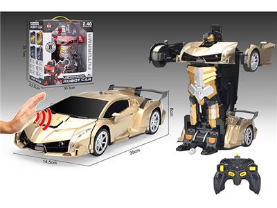 2.4G毒药变形开窗盒遥控车 - OBL836096