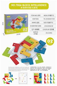 木块拼对智力游戏 - OBL836602