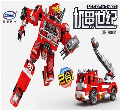消防机甲-赤炎  670PCS - OBL836846