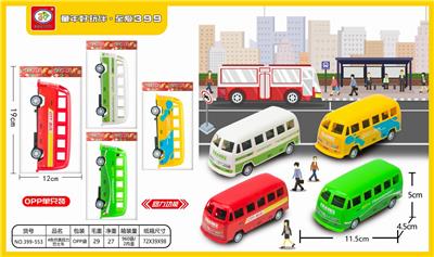 4色回力大巴士车 - OBL837171