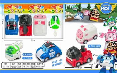 4款小POLI回力车 - OBL837176