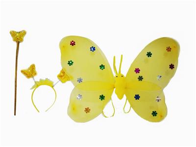 BUTTERFLY WINGS 3-PIECE SET - OBL837751