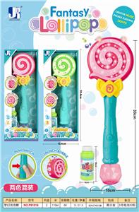 ELECTRIC LIGHT MUSIC STICK BUBBLE MACHINE. - OBL837910
