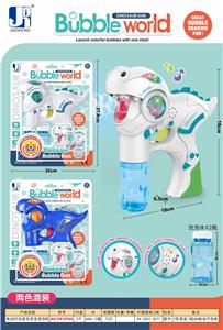 ELECTRIC LIGHT MUSIC DINOSAUR BUBBLE MACHINE. - OBL837915