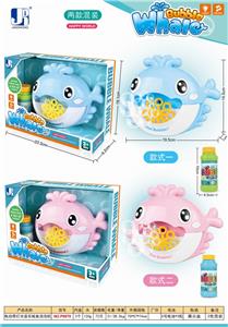 ELECTRIC WITH LIGHT MUSIC WHALE BUBBLE MACHINE. - OBL837928