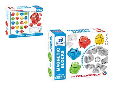 奇趣磁力蛋 4色随机混装（62PCS） - OBL838780