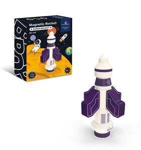 磁力火箭-超能火箭号(9PCS) - OBL838800