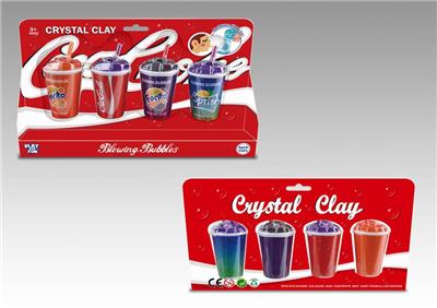 COKE CUP FOUR CUPS OF CRYSTAL MUD. - OBL839182