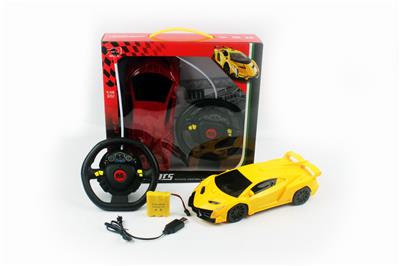 1:16四通灯光兰博基尼遥控车 - OBL840068