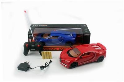 1：14四通灯光布加迪Chiron遥控车
 - OBL840080