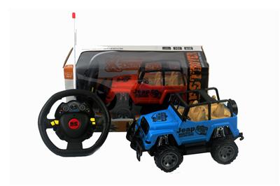 1：16四通带灯光吉普越野遥控车 - OBL840095