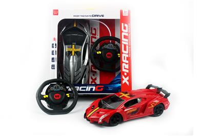 1:14四通灯光兰博基尼毒药跑车 - OBL840100