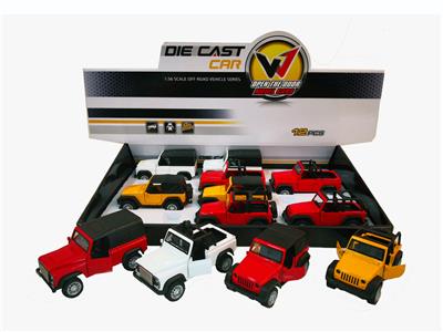 1:36合金路虎牧马人 - OBL840174