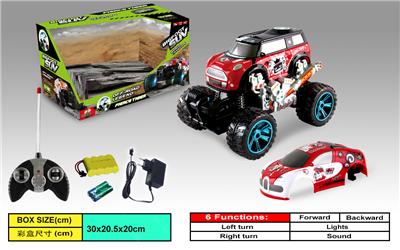 OFF ROAD CARTOON CAR / 1:16 - OBL840218