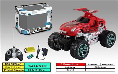 CROSS COUNTRY MERCEDES BENZ CARTOON CAR / 1:16 - OBL840225
