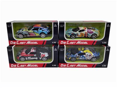 1:36合金跑车 - OBL840353