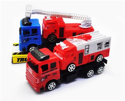 INERTIA TRACTOR WITH SLIDING FIRE ENGINE - OBL840408
