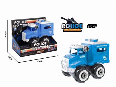 拆装警察巡逻车 - OBL840456