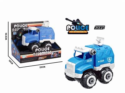 拆装警察雷达车 - OBL840458