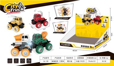 Collision deformation engineering vehicle - OBL840502