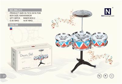 MONOCHROME JAZZ DRUM SUIT 3 DRUMS - OBL840824