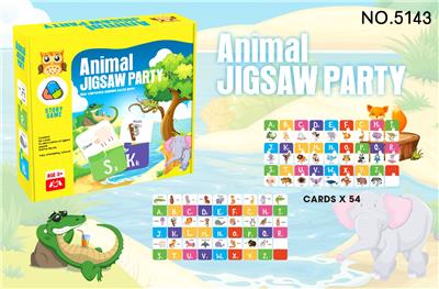 ANIMAL PUZZLE PARTY - OBL840960